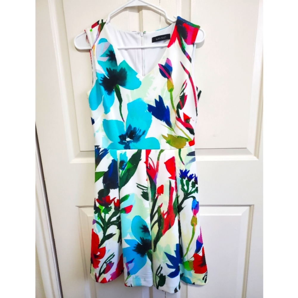 Ellen Tracy Floral Dress